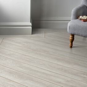 Chair, close up, wood flooring, border