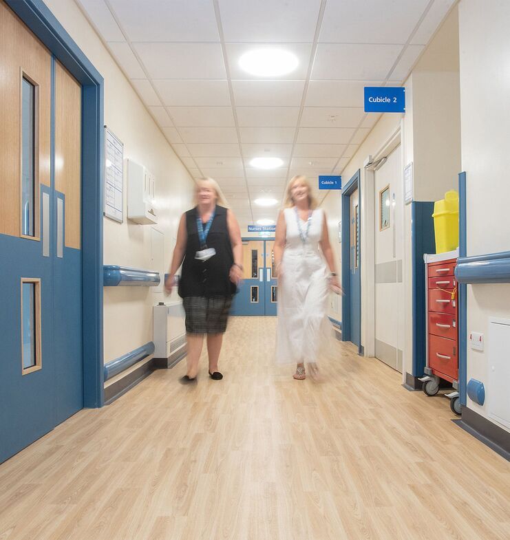 Polyflor Vinyl Flooring for Health and Care Industry
