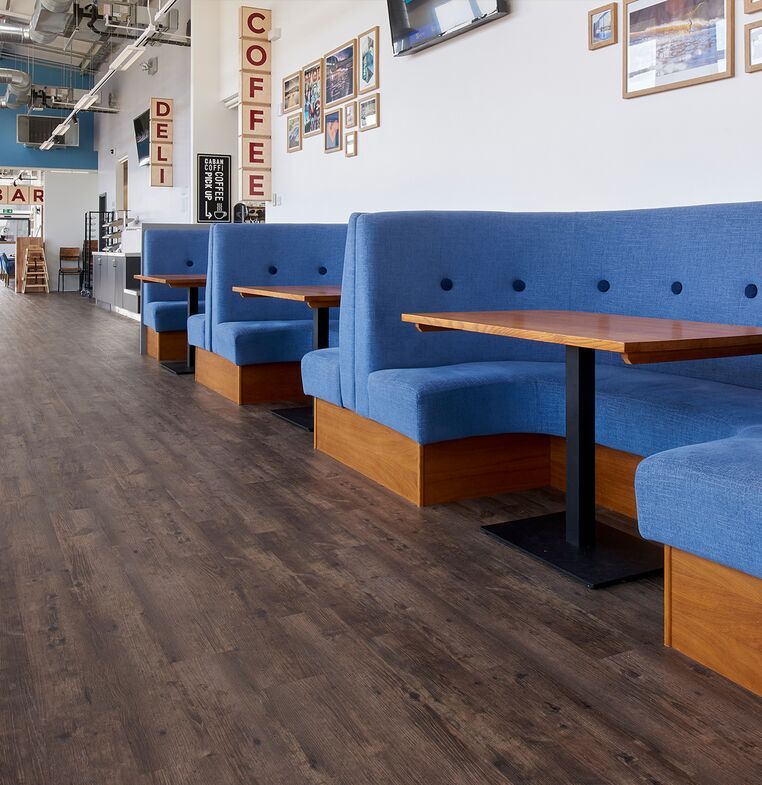 Polyflor vinyl flooring for leisure and hospitality