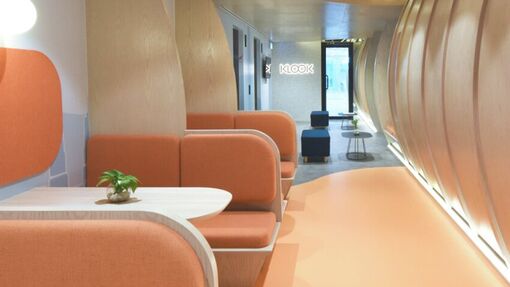 Klook Office, Bean Buro, Hong Kong - Polyflor Vinyl Flooring
