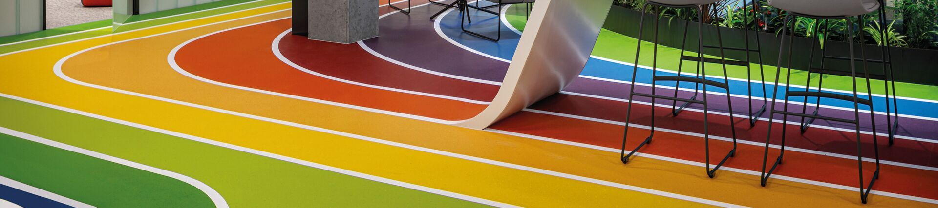 Polyflor Homogeneous Vinyl Flooring 