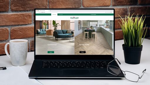 polyflor company history - new website - vinyl flooring 